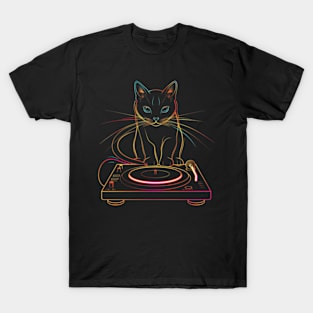 Revel in Cat DJ T-Shirt